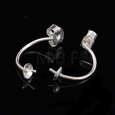 925 Sterling Silver Ear Nuts X-STER-I014-14S-1