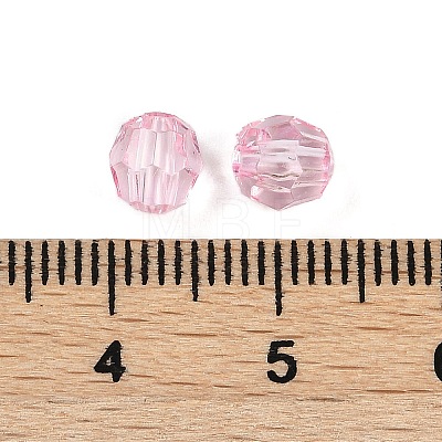 Transparent Acrylic Beads OACR-Q015-03D-1