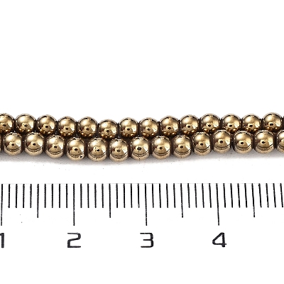 Synthetic Magnetic Hematite Beads Strands G-P545-K01-01F-1