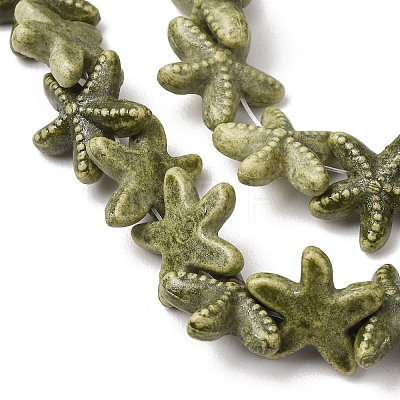 Vintage Handmade Porcelain Beads Strands PR-CBAA37B-03E-1