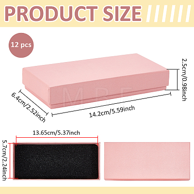 Paper Jewelry Watch Packing Boxes CON-WH0089-258C-1
