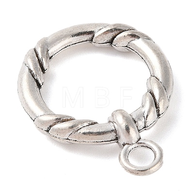 Tibetan Style Alloy Tggle Clasps FIND-C060-055A-AS-1