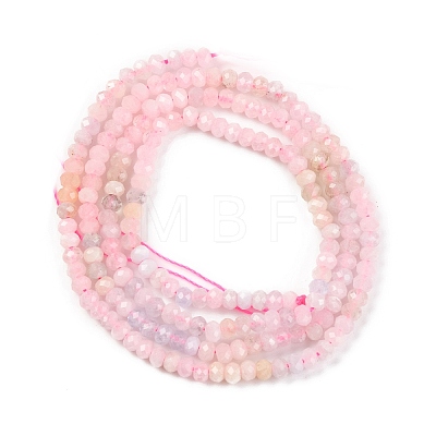 Natural Morganite Beads Strands G-F770-D05-02-1