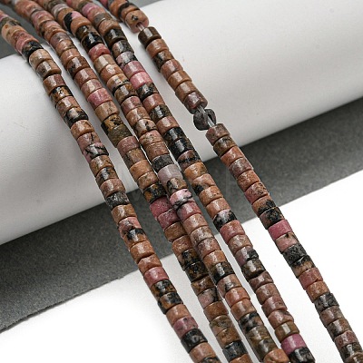 Natural Rhodonite Beads Strands G-C084-D11-02-1