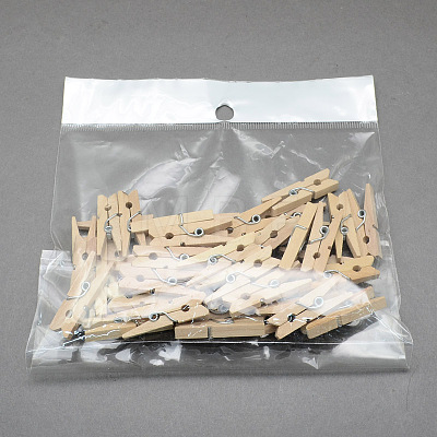 Wooden Craft Pegs Clips AJEW-S035-30mm-1