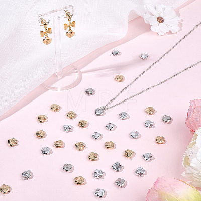 60Pcs 2 Colors Valentine's Day Rack Plating Alloy Pendants FIND-SC0022-81-1