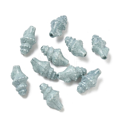 Vintage Handmade Porcelain Beads PR-CBA4F13-G04-1