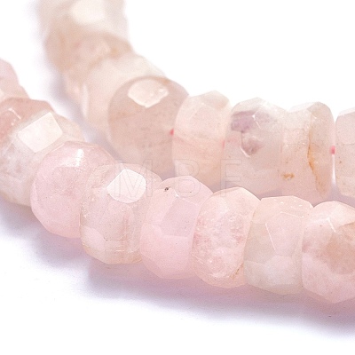 Natural Morganite Beads Strands G-O170-65B-1