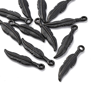 304 Stainless Steel Pendants STAS-E446-08B-1