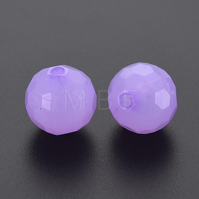 Imitation Jelly Acrylic Beads MACR-S373-97C-E04-1