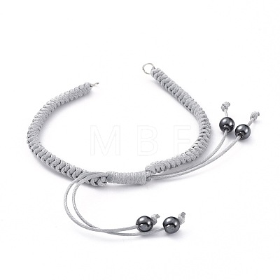 Adjustable Korean Waxed Polyester Cords Bracelet Making AJEW-JB00511-1