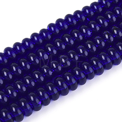 Transparent Glass Beads Strands GLAA-ZX008-6mm-19F-1