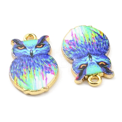 Printed Alloy Pendants ENAM-D051-16G-08-1