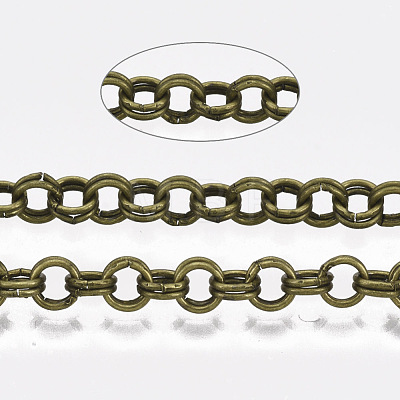 Iron Rolo Chains CH-S125-011C-AB-1