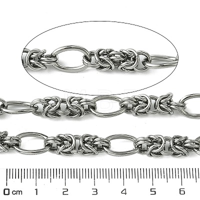 Tarnish Resistant 304 Stainless Steel Chains CHS-Q005-03P-1