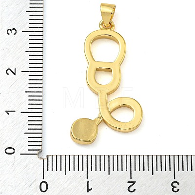 Rack Plating Brass Enamel Pendant KK-Z063-39G-02-1