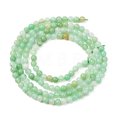 Natural Chrysoprase Beads Strands G-H358-A04-3mm-01-1