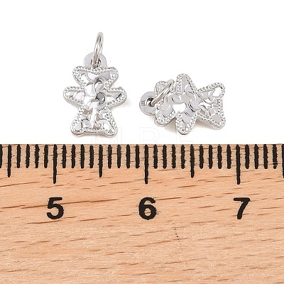 Brass Charms KK-Z146-09H-P-1