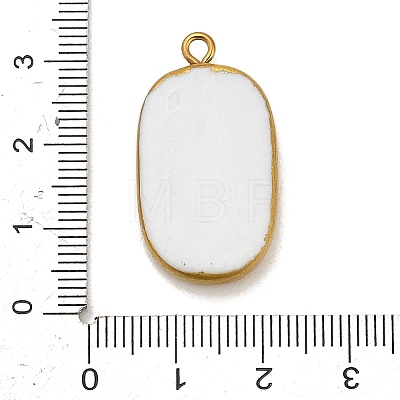 Printed Porcelain Pendants X-STAS-C183-03B-01-1
