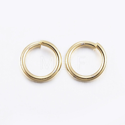 304 Stainless Steel Open Jump Rings LS-STAS-L187-5x1mm-G-1