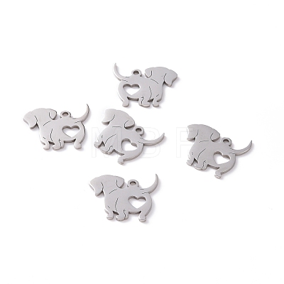 201 Stainless Steel Charms STAS-G273-02P-1
