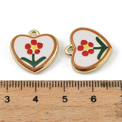 Printed Alloy Pendants FIND-H024-18G-1