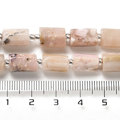 Natural Pink Opal Beads Strands G-N327-06-11-1