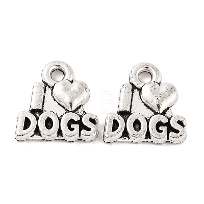 Tibetan Style Zinc Alloy Pendants X-TIBEP-R334-356AS-RS-1
