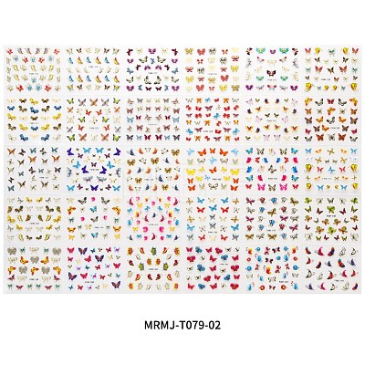 Nail Art Stickers Decals MRMJ-T079-02-1