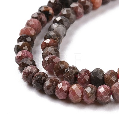 Natural Rhodonite Beads Strands G-E591-03-1