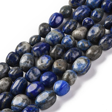 Natural Lapis Lazuli Beads Strands G-G146-A34-01-1