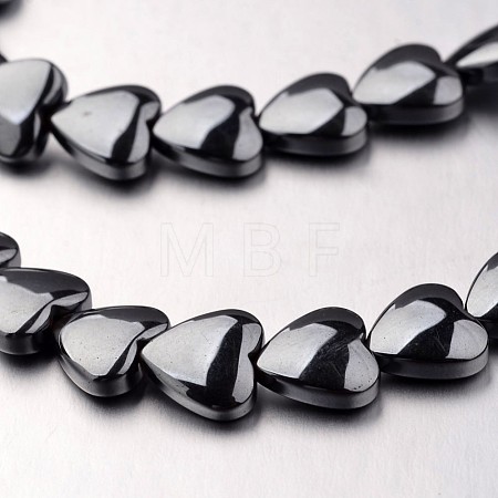 Non-magnetic Synthetic Hematite Bead Strands X-G-F300-22B-09-1