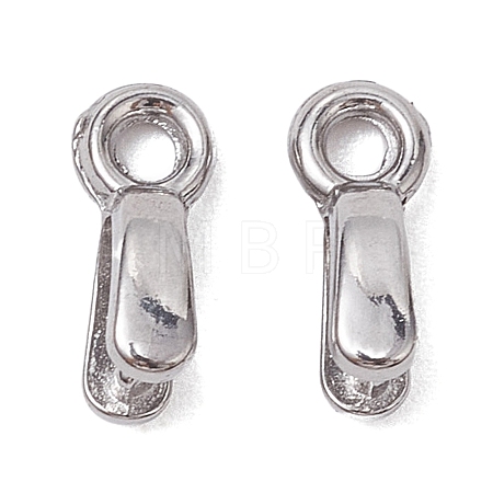 Non-Tarnish 304 Stainless Steel Ice Pick Pinch Bails STAS-K277-04A-P-1