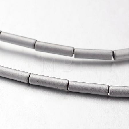 Electroplate Non-magnetic Synthetic Hematite Bead Strands G-F300-37B-F01-1