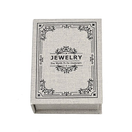 Floral Printed Paper Jewelry Display Magnetic Cases CON-K015-03A-03-1
