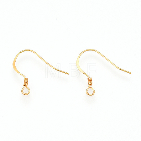 925 Sterling Silver French Hooks with Coil LS-STER-T007-119G-1