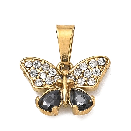 304 Stainless Steel Pendants STAS-H264-08G-02-1