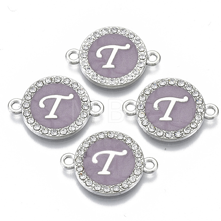 Alloy Enamel Links Connectors ENAM-TAC0003-01S-01T-1