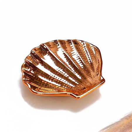 Shell Shape Porcelain Jewelry Plates PW-WGA598A-01-1