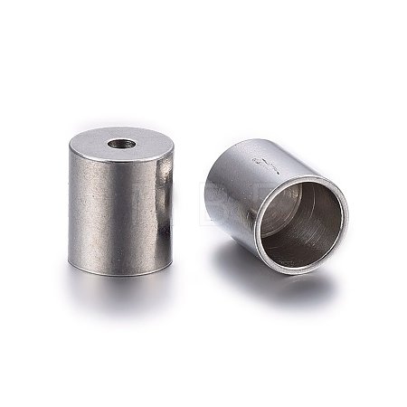 Tarnish Resistant 304 Stainless Steel Cord Ends LS-X-STAS-H467-09P-6mm-1
