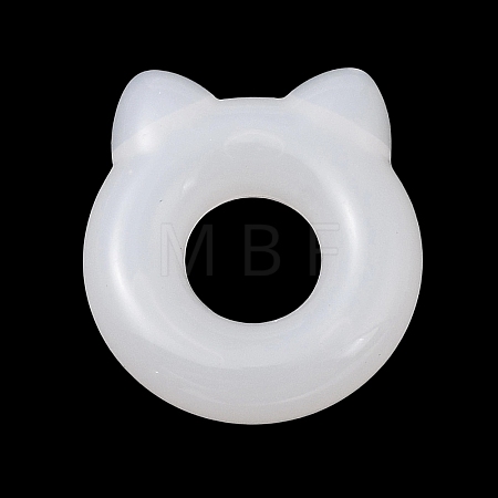 Transparent Resin Pendants RESI-B045-01-1