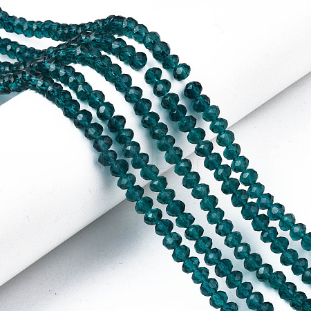 Glass Beads Strands EGLA-A034-T6mm-D27-1