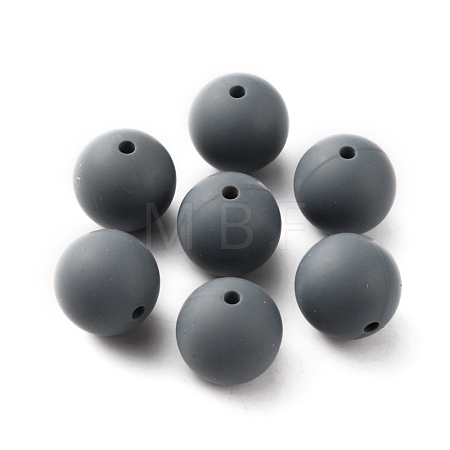 Food Grade Eco-Friendly Silicone Focal Beads SIL-WH0013-01A-1