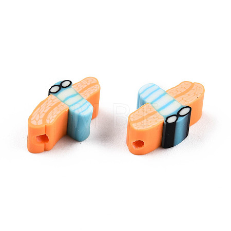 Handmade Polymer Clay Beads CLAY-N010-087B-03-1