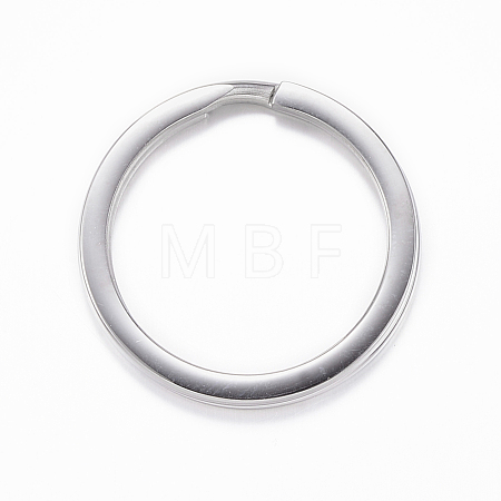 Tarnish Resistant 304 Stainless Steel Split Key Rings STAS-H383-30P-1