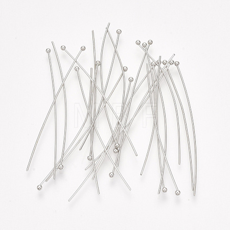 Brass Ball Head Pins KK-S348-404-1