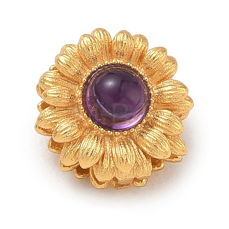Brass Flower Beads GG-D002-12G-05-1