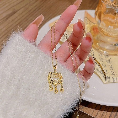 Stainless Steel Cable Chain Necklaces FS-WG30730-01-1