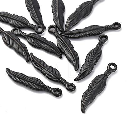 304 Stainless Steel Pendants STAS-E446-08B-1