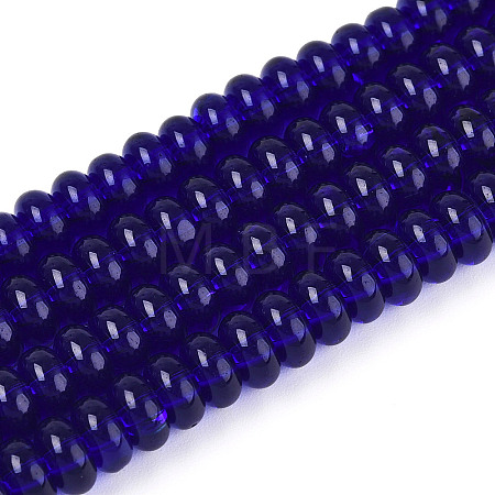 Transparent Glass Beads Strands GLAA-ZX008-6mm-19F-1